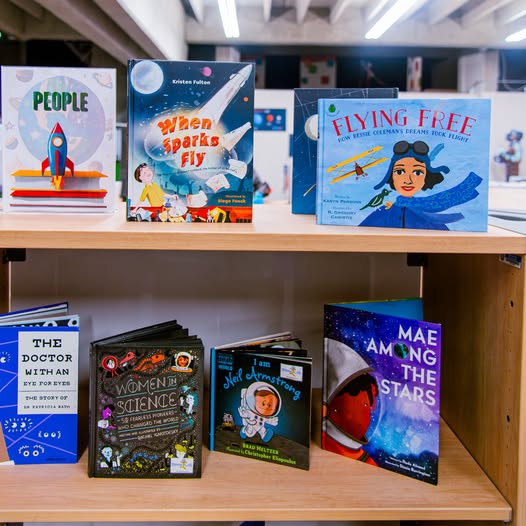 books in the Spark!Lab