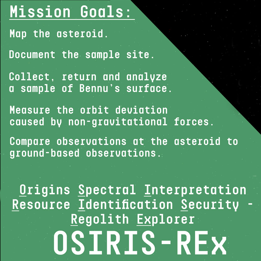 OSIRIS-REx Info Graphic 2